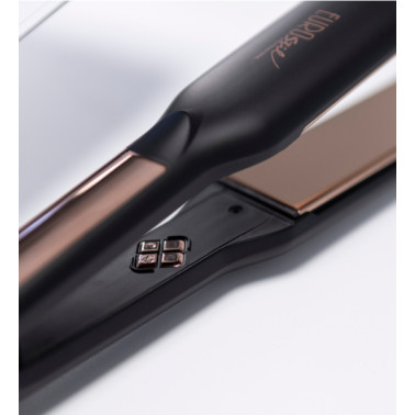 Lisseur Copper Eurostil noir et rose