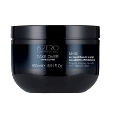 Masque cheveux déjaunissant professionnel Pure Silver gamme take over