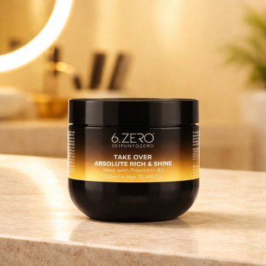 Masque 6zéro Absolut Rich&Shine pour cheveux secs 300ml