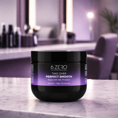 Masque perfect smooth pour cheveux lisses 6zéro 300ml