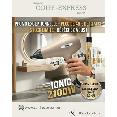 Sèche cheveux Impact Ionic 4000
