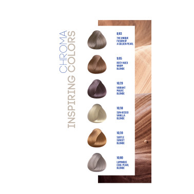 Nouvelles teintes nuancier Chroma  2026 Lakmé