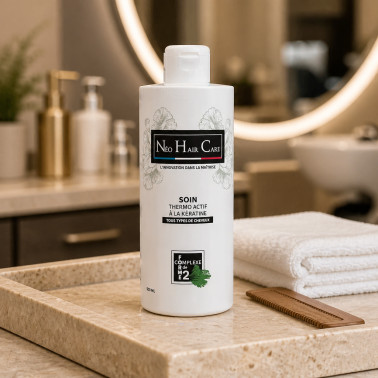 Soin de lissage cheveux professionnel