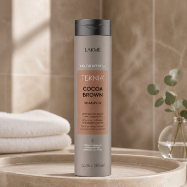 Shampoing cheveux Cocoa Brown Teknia Lakmé