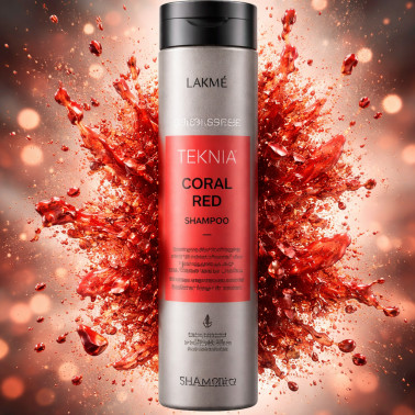 Shampoing Teknia Coral Red Lakmé