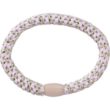 Elastiques cheveux Sibel Twisties rose assortis