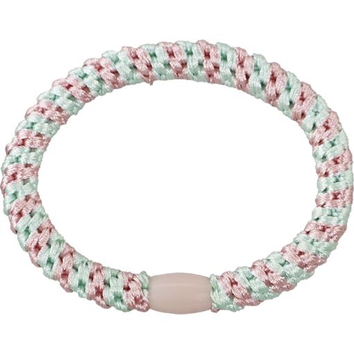 Elastiques cheveux Sibel Twisties rose assortis
