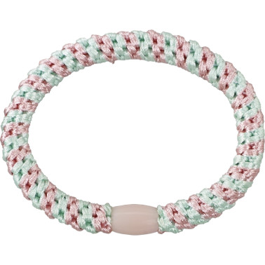 Elastiques cheveux Sibel Twisties vert-orange