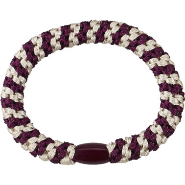 Elastiques cheveux Sibel Twisties chocolat beige
