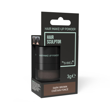 boite Poudre retouche racines Hair Sculptor chatain foncé