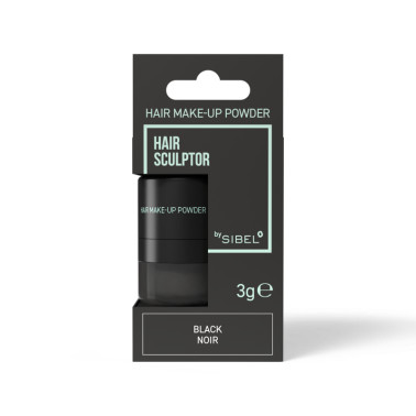 Poudre cheveux retouche racines Hair Sculptor noir
