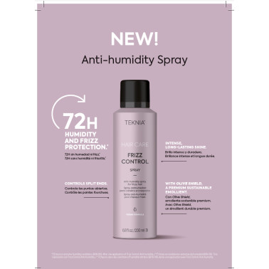 Spray cheveux Anti Frizz Teknia