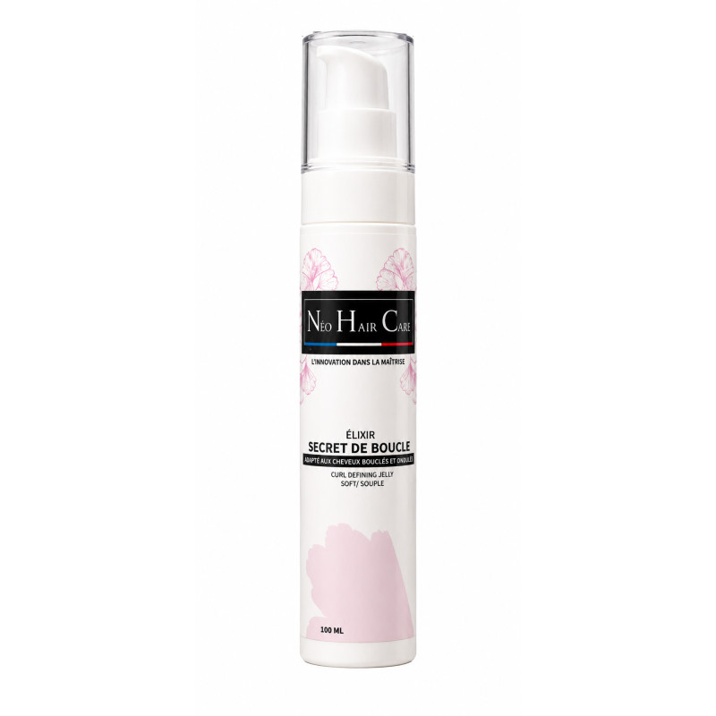 Gel cheveux bouclés Néo Hair Care. Flacon de 100 ml