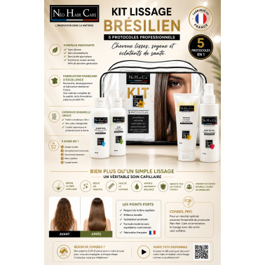fiche Kit de Lissage Brésilien Neo Hair Care