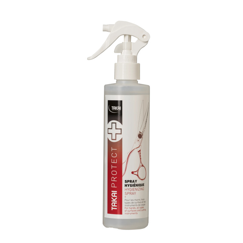 Spray hygiénique ciseau