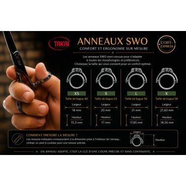 taille anneaux Sculpteur Takai Karakuri SWO
