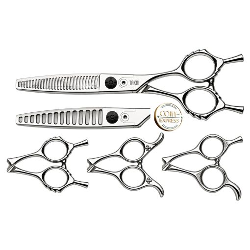 Ciseau Takai sculpteur Karakuri 4 branches et 2 lames