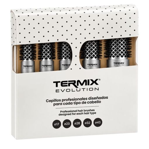 Brosse cheveux Evolution Termix lot de 5