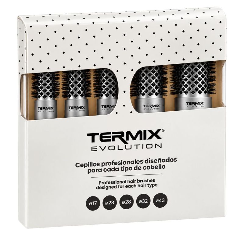 Brosse cheveux Evolution Termix lot de 5