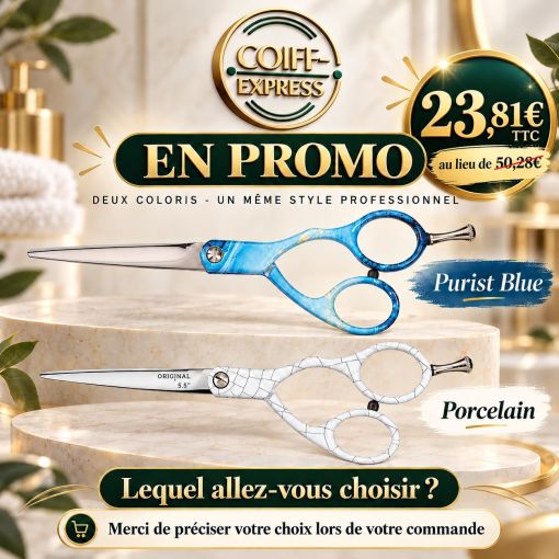 ciseau cheveux de coupe droit professionnel pour salon de coiffure