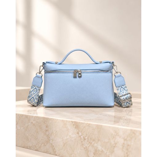 Sac à main bandoulière bleu