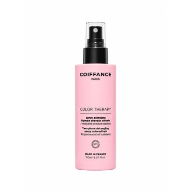 Spray démêlant pour cheveux colorés