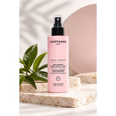 Spray démêlant Coiffance pour cheveux colorés