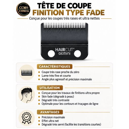 Tondeuse de coupe Jacques Seban