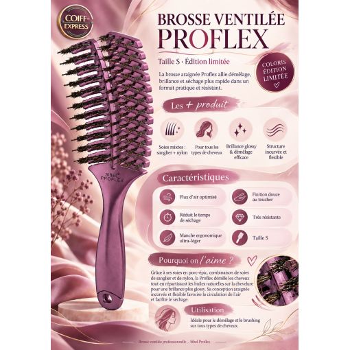 Brosse Araignée Proflex Sibel S | Édition Limitée