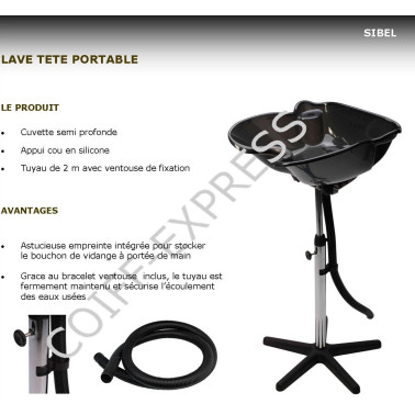 Lave tête portable Angel Bay 