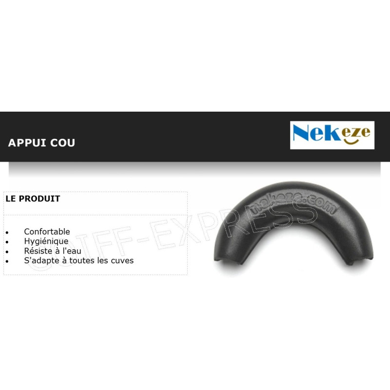 Fiche Appui cou noir Nekeze