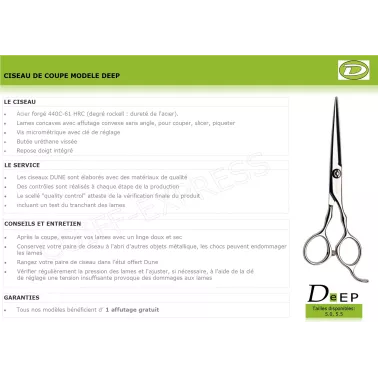 CISEAUX POUR DISSEQUER 4,5'' ACIER INOXYDABLE