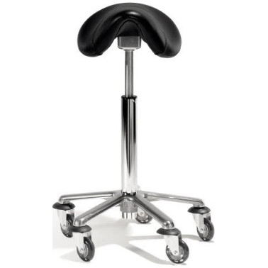 Tabouret professionnel pour coiffeur modèle saddle