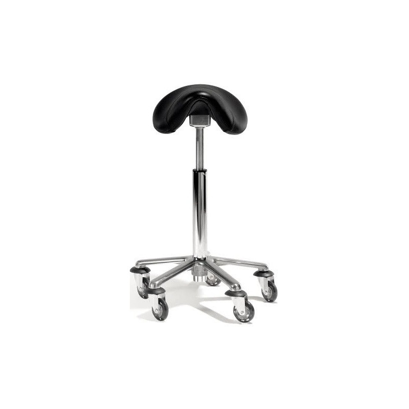 Tabouret professionnel pour coiffeur modèle saddle