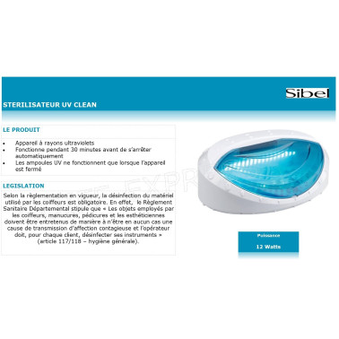 stérilisateur spécial salon de coiffure