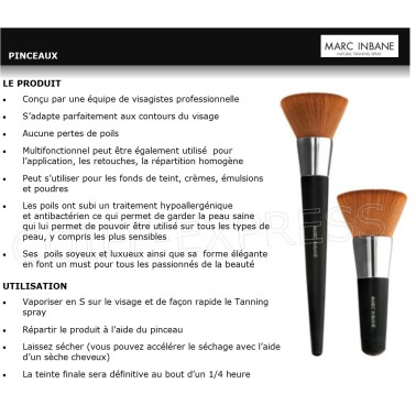 Pinceaux Marc Inbane