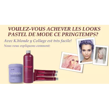 look pastel été 2016 collage mix Lakmé