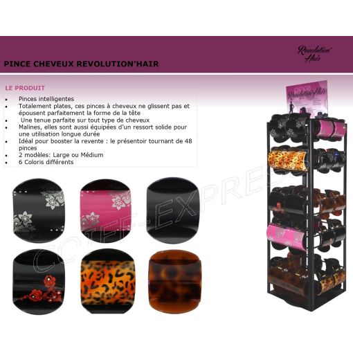 Pince cheveux  professionnelle jaguar pour salon de coiffure Revolution'Hair