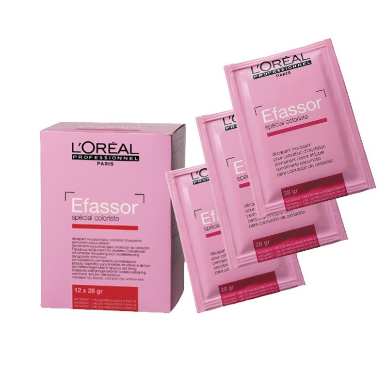 Sachet pour décaper le cheveu Effassor l'oréal