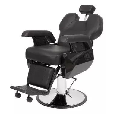 Photo fauteuil homme de barbier Limousine marque original barber shop