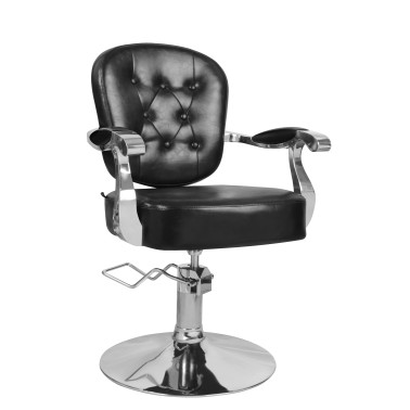 Fauteuil Cambridge noir chic et élégant Jacques Seban