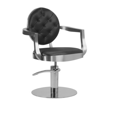 Fauteuil Oxford noir chic et élégant Jacques Seban