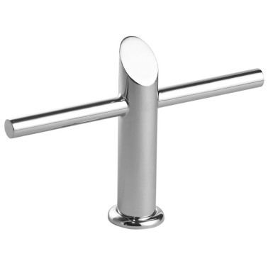 Repose-pieds Métal Chromé