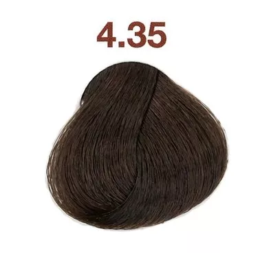 Nuance coloration professionnelle cheveux Majirel L'Oreal 4/35
