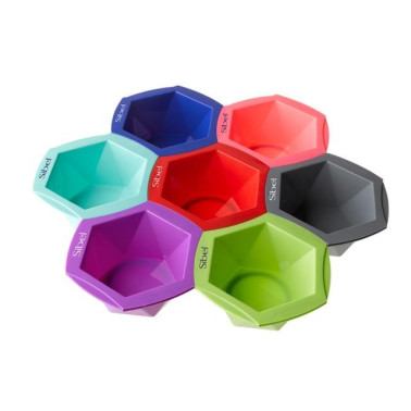 Bol emboitable 5 couleurs différentes lot de 7 pièces