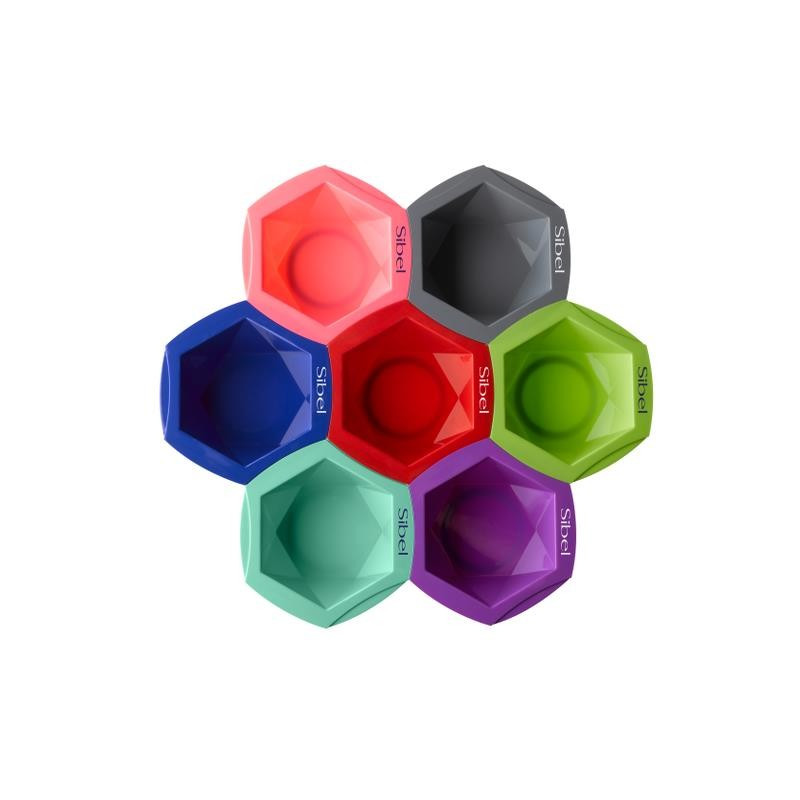 Bol emboitable couleur lot de 7 pièces