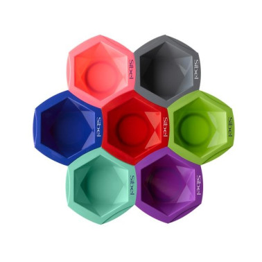 Bol emboitable couleur lot de 7 pièces