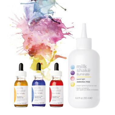 Pigment pur+fluide pour mèches de couleur  Milk Shake  illuminate