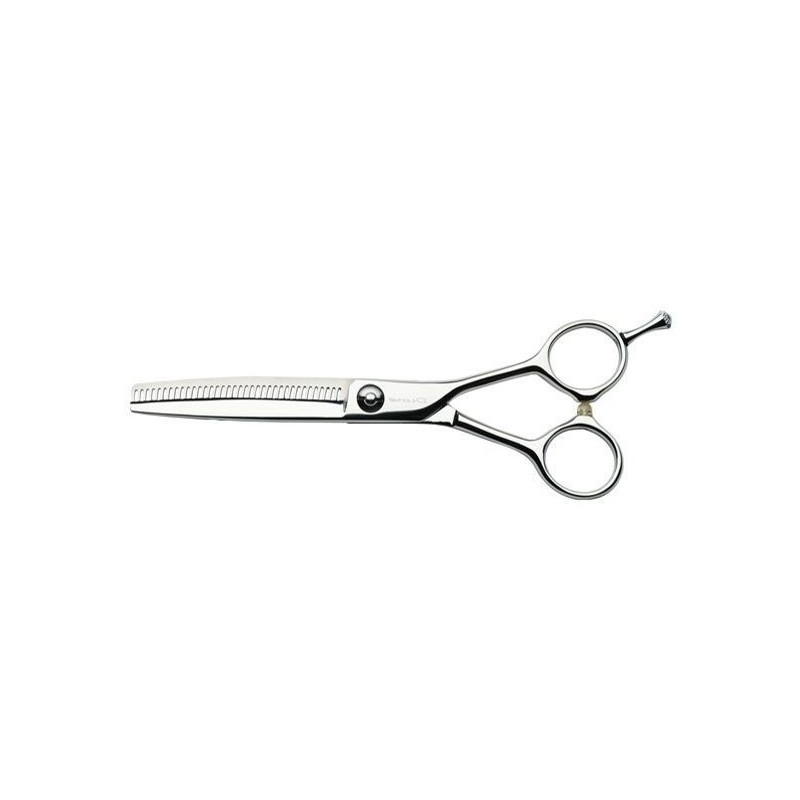 Ciseau sculpteur gaucher professionnel pour coiffeur. Modèle Jump Dune