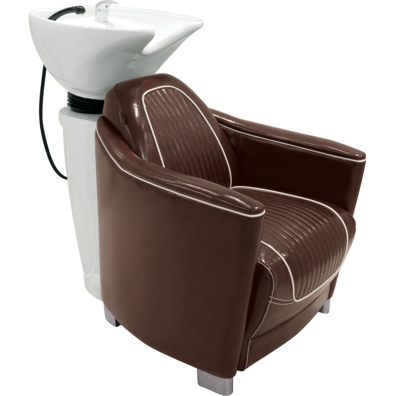 Robinet de salon de coiffure pour lavabo, chaise de shampooing 100 cm